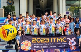 Việt Nam giành 3 HCV cuộc thi tìm kiếm tài năng Toán học quốc tế 2023