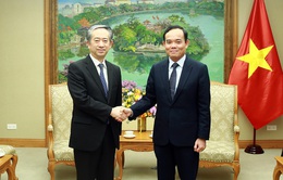 Phó Thủ tướng Trần Lưu Quang tiếp Đại sứ Trung Quốc