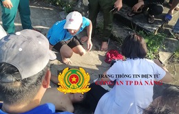 Các chiến sĩ công an Đà Nẵng kịp thời cứu nạn một học sinh bị đuối nước