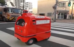Nhật Bản cấp phép lưu hành robot giao hàng
