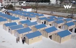 Nhà trú ẩn cho nạn nhân động đất Thổ Nhĩ Kỳ