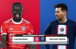 Bayern Munich vs PSG: Chờ Messi, Mbappe lật ngược thế cờ | 3h00 ngày 9/3