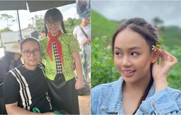 Hai "con gái" Hồng Diễm ngày càng xinh xắn tái xuất sau 4 năm