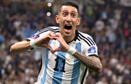 Argentina thiếu vắng Di Maria trong trận gặp Peru