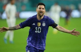 Messi lập cú đúp, Argentina toàn thắng vòng loại World Cup 2026
