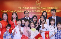 Thủ tướng Phạm Minh Chính gặp gỡ kiều bào tại Saudi Arabia