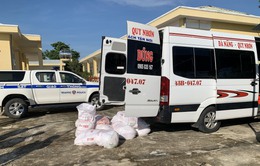 Quảng Nam: Phát hiện và thu giữ 7 bao tải chứa mỡ động vật trên xe khách