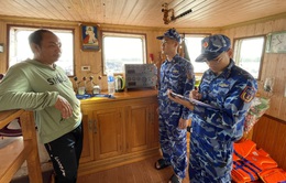 Cảnh sát biển bắt giữ tàu chở 30.000 lít dầu DO không rõ nguồn gốc xuất xứ