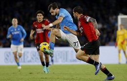 Vòng 10 Serie A | AC Milan hòa đáng tiếc trên sân Napoli