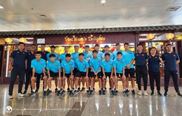 Đội tuyển U18 Việt Nam lên đường tham dự giải quốc tế U18 Seoul EOU Cup 2023