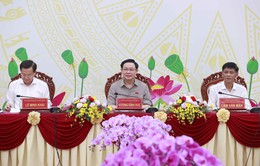 Chủ tịch Quốc hội Vương Đình Huệ dự Hội nghị công bố quy hoạch tỉnh Sóc Trăng