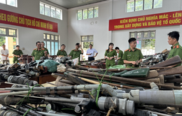 Công an Đắk Lắk kêu gọi người dân giao nộp nhiều loại vũ khí