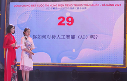 Chung kết Cuộc thi hùng biện tiếng Trung toàn quốc