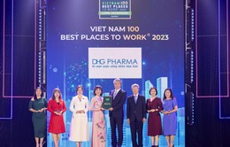 Dược Hậu Giang tăng thứ bậc tại Giải thưởng Top 100 nơi làm việc tốt nhất Việt Nam 2023