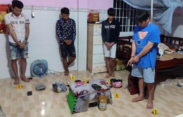 Trà Vinh: Bắt giữ 4 thanh niên tổ chức "tiệc ma túy" tại gia