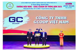 Gcoop Việt Nam được vinh danh “Top 10 Thương hiệu Vàng năm 2023”