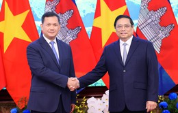 Thủ tướng Phạm Minh Chính hội đàm với Thủ tướng Campuchia Hun Manet