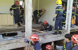 TP Hồ Chí Minh: Sập nhà đang xây, một công nhân tử vong