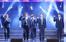 Nhóm nhạc nam nổi tiếng Nhật Bản mang "hit" đến Việt Nam