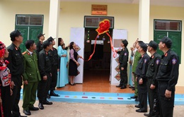 Bộ Tư lệnh Cảnh sát cơ động tổ chức thiện nguyện ở Điện Biên