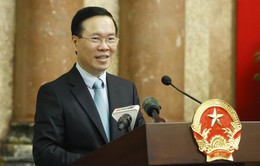 Chủ tịch nước Võ Văn Thưởng gặp mặt các điển hình tiên tiến thành phố Cần Thơ