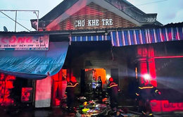 Vụ cháy chợ Khe Tre (Thừa Thiên - Huế): 335 ki-ốt bị thiêu rụi