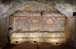 Chiêm ngưỡng bức tranh khảm 2.300 năm tuổi mới được tìm thấy tại Rome