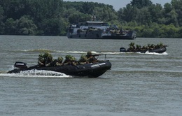 NATO tập trận tại sông Danube