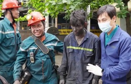 Cứu được 2 công nhân bị mắc kẹt dưới hầm lò khai thác than