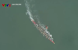 Hội đua thuyền truyền thống trên sông Nhật Lệ