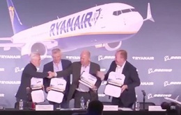Hãng hàng không Ryanair mua 150 máy bay Boeing
