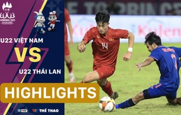 Highlights | U22 Việt Nam 1-1 U22 Thái Lan | Bảng B bóng đá nam SEA Games 32
