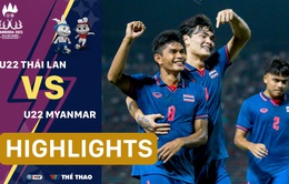Highlights | U22 Thái Lan 3-0 U22 Myanmar | Bán kết 2 bóng đá nam SEA Games 32