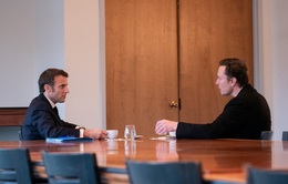 Tổng thống Pháp gặp tỷ phú Elon Musk