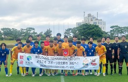 Giao hữu tại Hamamatsu, ĐT U17 Việt Nam hòa ĐH Tokoha sau khi dẫn trước 3 bàn