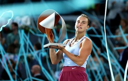 Aryna Sabalenka vô địch giải quần vợt Madrid mở rộng