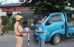 Công an Bình Dương mở cao điểm tuần tra giao thông, phòng chống tội phạm