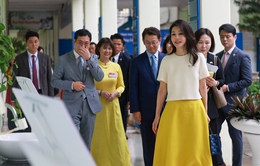 Phu nhân Tổng thống Hàn Quốc động viên học sinh Việt Nam dự thi Solve for Tomorrow