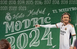 Luka Modric gia hạn hợp đồng với CLB Real Madrid