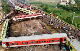 Kết thúc cứu hộ tai nạn đường sắt tại Ấn Độ khiến 288 người thiệt mạng