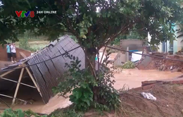 Mưa lớn gây thiệt hại ở Kon Tum