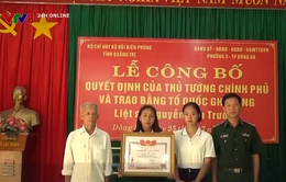 Quảng Trị trao bằng "Tổ quốc ghi công" cho thân nhân 2 gia đình Liệt sĩ