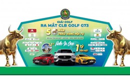 Giải golf ra mắt CLB Golf G73 - 50 năm Trâu Vàng hội tụ