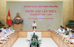 Thủ tướng Phạm Minh Chính chủ trì Phiên họp của Hội đồng Thi đua - Khen thưởng Trung ương