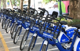 Dịch vụ xe đạp công cộng bắt đầu được triển khai tại Hà Nội