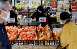 Hàng hóa tăng cao, người Nhật hạn chế chi tiêu