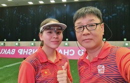 Xạ thủ Trịnh Thu Vinh xuất sắc giành vé dự Olympic Paris 2024