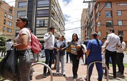 Động đất mạnh 6,3 độ làm rung chuyển thủ đô Colombia