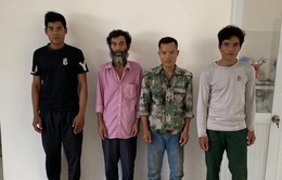 Bắt giữ 4 người vận chuyển vũ khí quân dụng từ Gia Lai đến Phú Yên