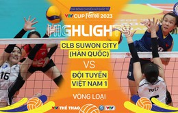 Highlights | CLB Suwon City (Hàn Quốc) vs ĐT Việt Nam 1 | VTV Cup Ferroli 2023